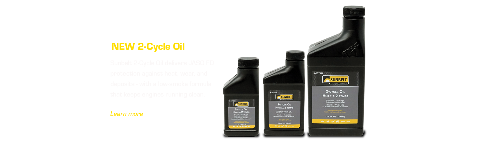 Discover Sunbelt's 2-Cycle Oil