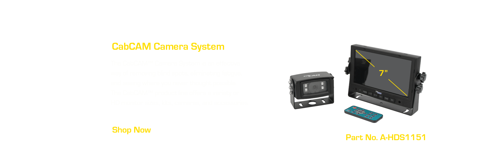CabCAM Camera Systems